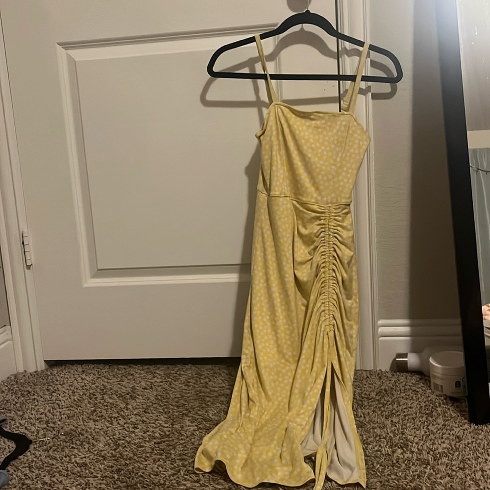 Hollister yellow sundress!